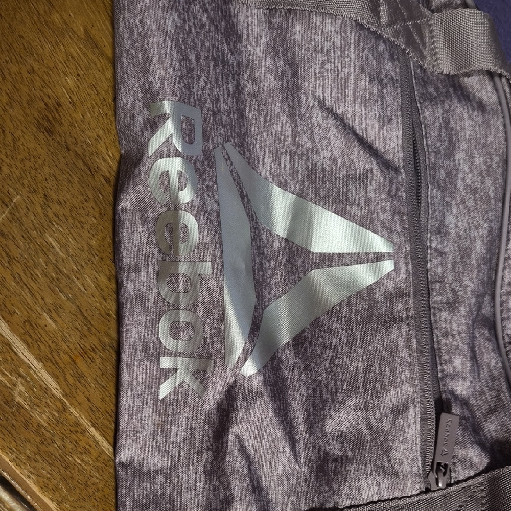 Reebok Lavender Travel Bag with Logo